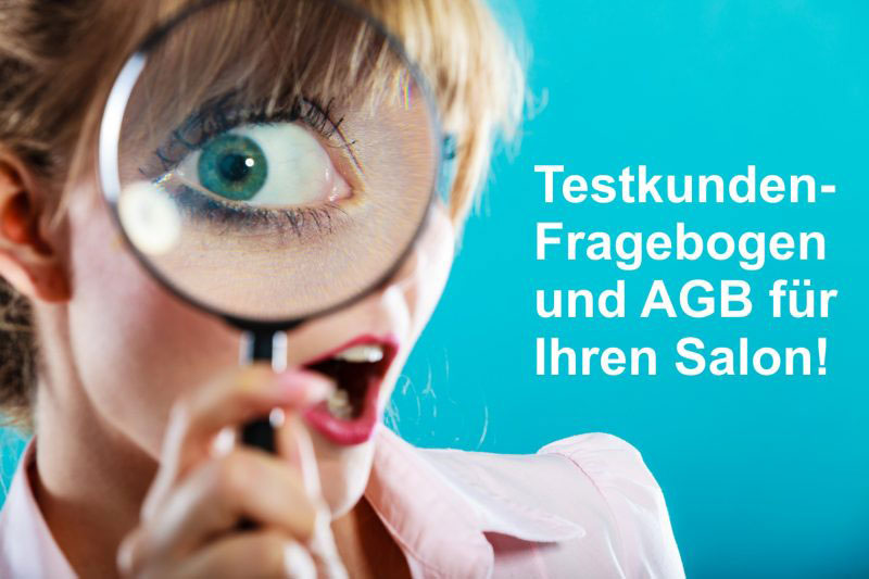 Testkunden Fragebogen AGB Friseursalon Friseur Muster Vorlage Beispiel