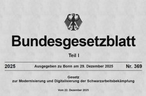 Modernisierung Schwarzarbeitsgesetz Friseure