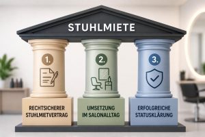 3 Säulen der rechtsicheren Stuhlmiete Vertrag Umsetzung Statusklärung